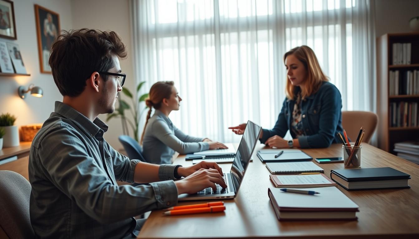 University campus and scholarly atmosphere in Amsterdam